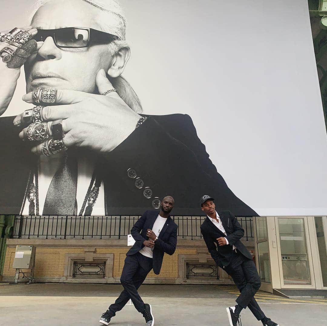 Lil Buckのインスタグラム：「“The essential thing in life is to reinvent oneself” Karl Lagerfeld For Ever.  SWIPE LEFT #karlforever2019」