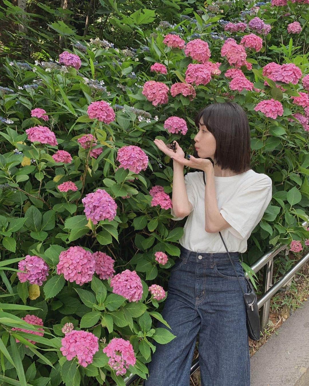 うちだゆうほさんのインスタグラム写真 - (うちだゆうほInstagram)「紫陽花写真は最後です💠」6月23日 20時26分 - uchidayuho