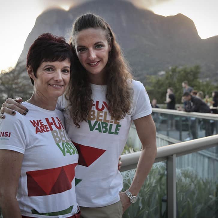 カティンカ・ホッスーさんのインスタグラム写真 - (カティンカ・ホッスーInstagram)「Memories 🥰 #olympicday #IronLady #Rio」6月23日 20時57分 - hosszukatinka