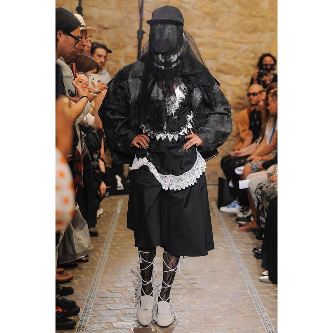 のインスタグラム：「FACETASM  SPRING SUMMER 2020 PARIS MEN AND WOMEN'S COLLECTION "IMPERFECTION IS PERFECT"  Model: AMANDA @bottedequeer  #facetasm #facetasmtokyo  #ss2020」