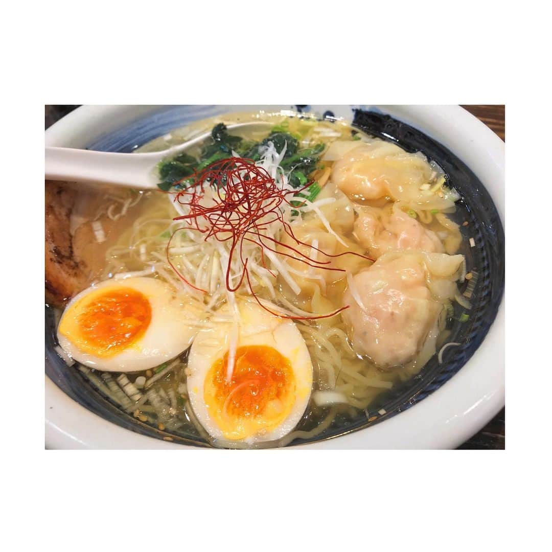 森脇加奈子さんのインスタグラム写真 - (森脇加奈子Instagram)「． 推しめんです #推し麺 #俺流塩ラーメン #🦐」6月23日 21時07分 - canaco316