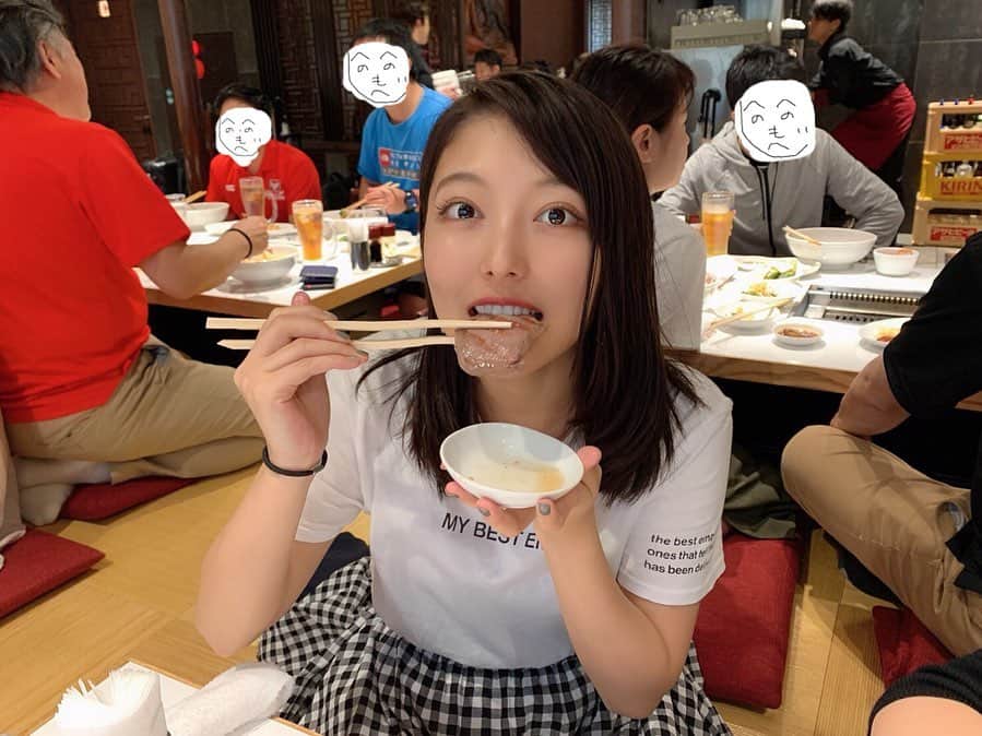 野乃さんのインスタグラム写真 - (野乃Instagram)「にくのの☺︎ 岩手すき！人も食べ物も！(笑)、、😜 また必ずライブしに来ます 頑張ります💥💥💥💥 #今日のnono」6月23日 21時21分 - nonono_onaka