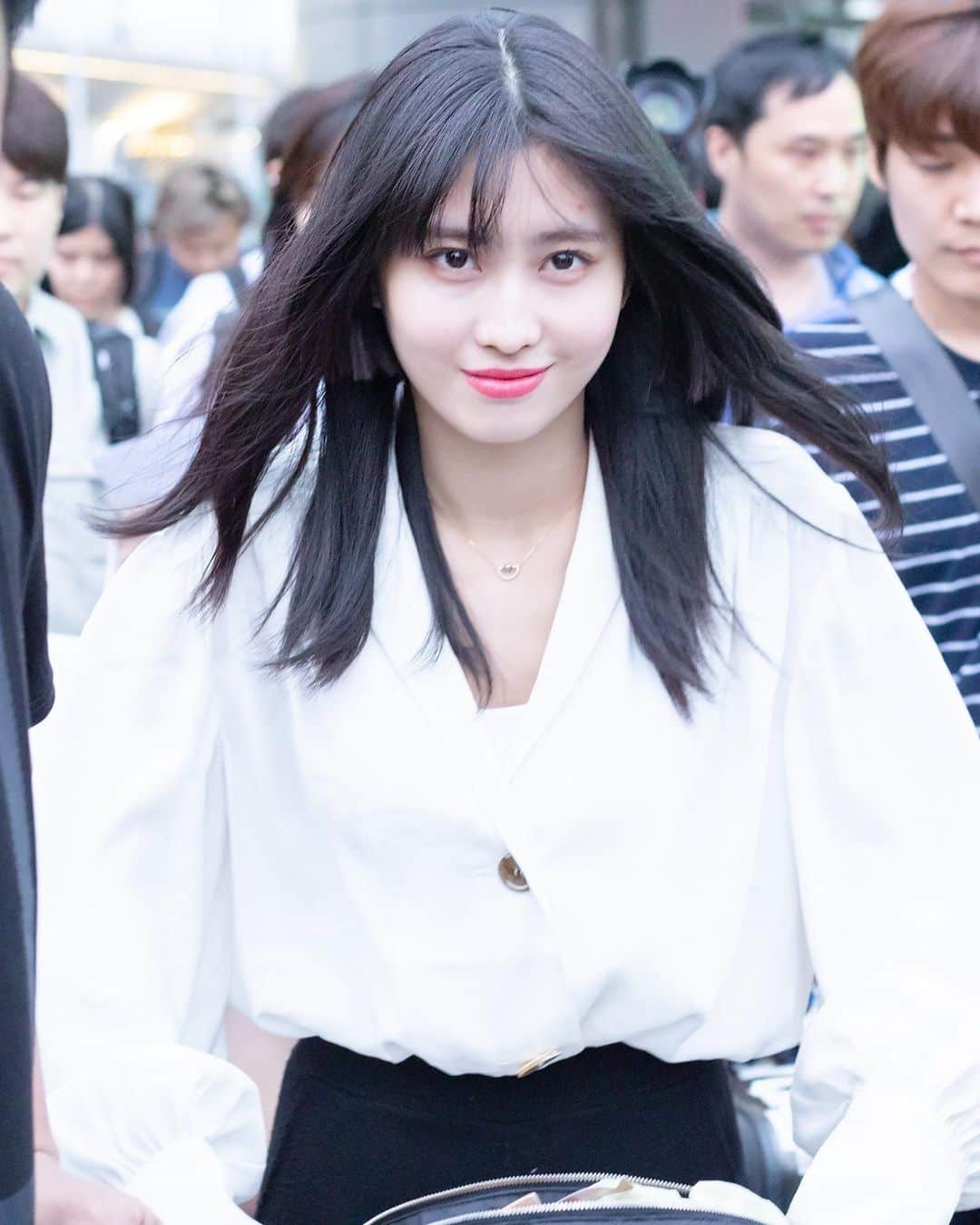 モモさんのインスタグラム写真 - (モモInstagram)「♡ [Fantaken] 190609 - Incheon Airport back from Japan -  #MOMO #트와이스 #모모 #平井もも #もも #TWICE © mozzi house」6月23日 21時23分 - momojype