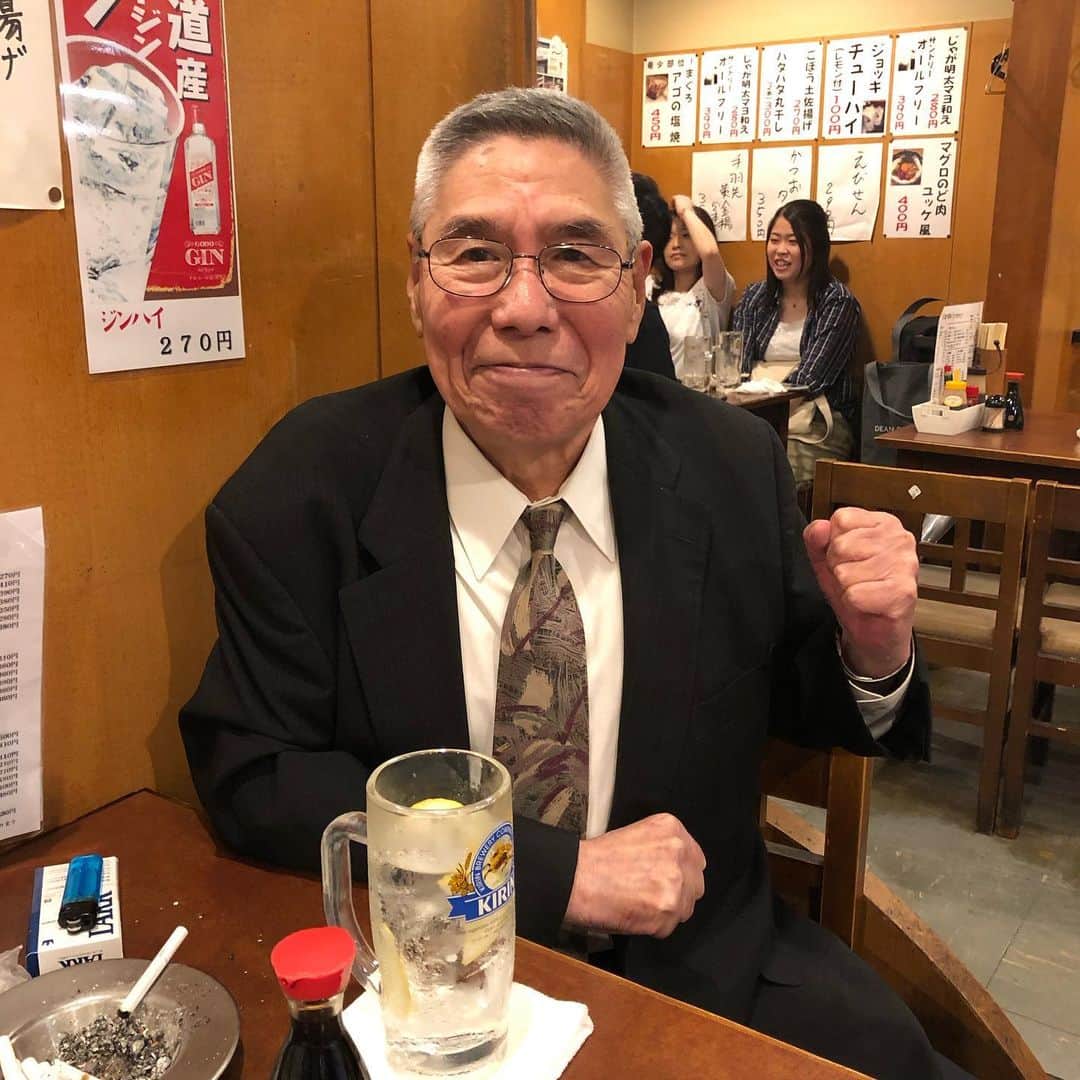 高木三四郎さんのインスタグラム写真 - (高木三四郎Instagram)「#新橋 #赤札屋 #4人で飲んで食べて1万いかない #WJ #永島勝司 #ゴマシオ #プロレス」6月23日 21時28分 - t346fire