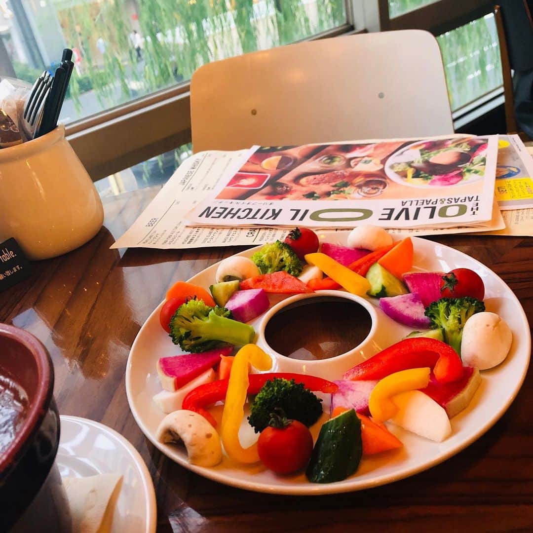 太田理恵さんのインスタグラム写真 - (太田理恵Instagram)「美味しいものいっぱい食べた(* >ω<）」6月23日 21時52分 - rie_ota_0622