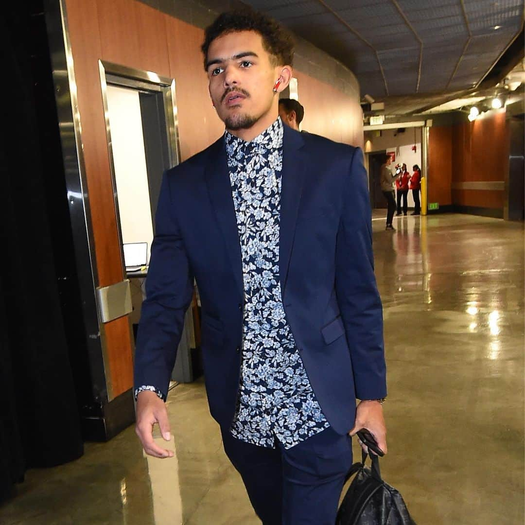 NBAさんのインスタグラム写真 - (NBAInstagram)「📸 @traeyoung’s Best looks of the season! #GameChangers」6月24日 3時26分 - nba