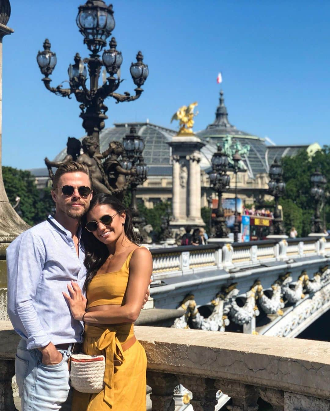 デレク・ハフさんのインスタグラム写真 - (デレク・ハフInstagram)「Americans in Paris 🇫🇷❤️」6月23日 22時19分 - derekhough