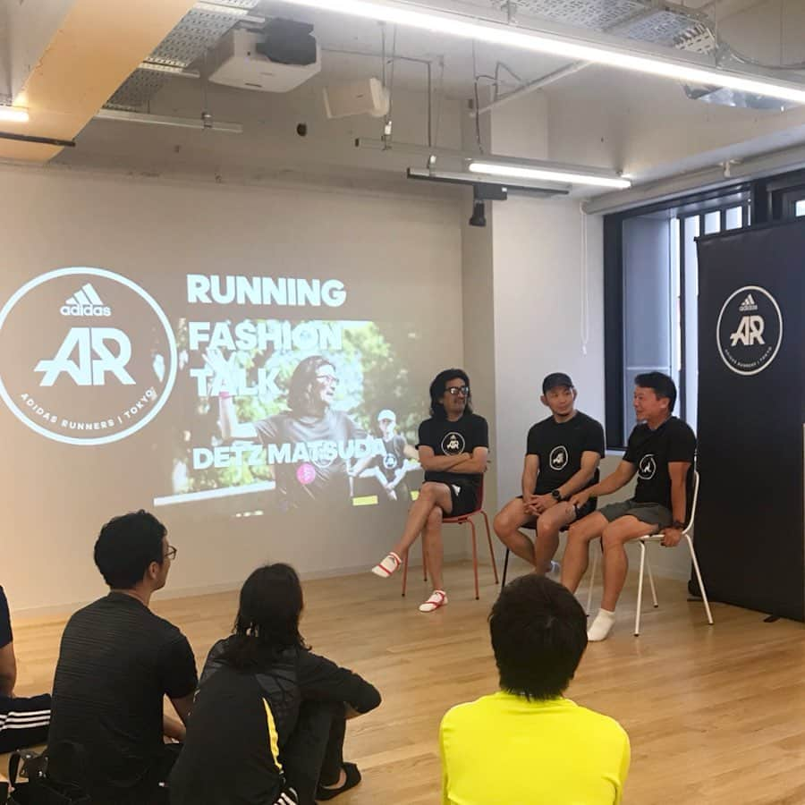 宇野薫さんのインスタグラム写真 - (宇野薫Instagram)「RUNNING FASHION TALK by Detz Matsuda ファッション×ランニングトーク＆ランセッション デッツさん、南井さん  ありがとうございました！！ #adidasrunnerstokyo #adidas  #adidasjapan #アディダス  #unorun #caoluno #宇野薫」6月23日 22時20分 - caoluno