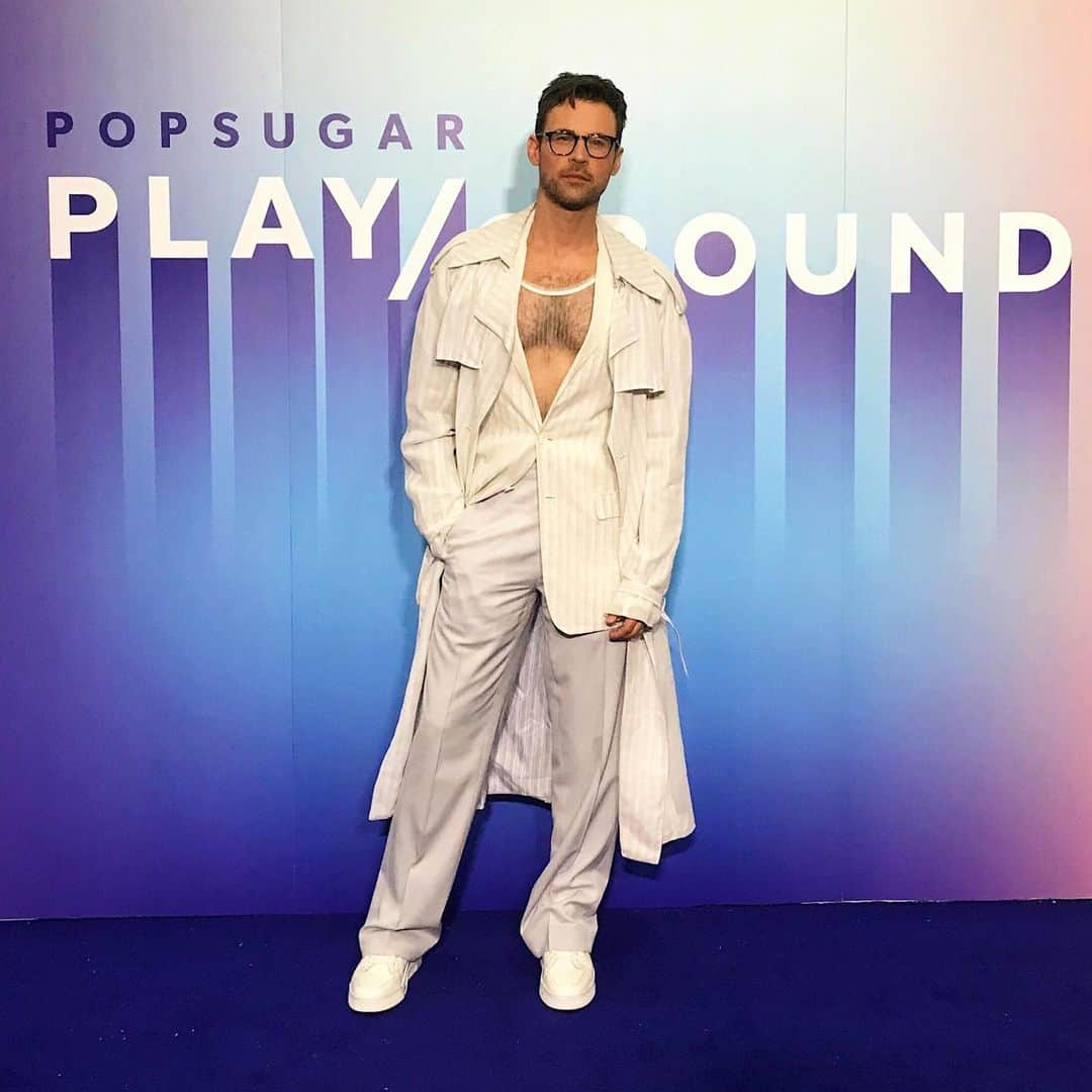 ブラッド・ゴレスキーさんのインスタグラム写真 - (ブラッド・ゴレスキーInstagram)「Yesterday was sheer magic (get it?!!) speaking on the “Power Your Pride” panel with @glaad at the #popsugarplayground 🏳️‍🌈 Outfit by @dior  Sneaks by @louboutinhomme  #pride #pridemonth #mensfashion #dior #toftb」6月23日 22時53分 - bradgoreski