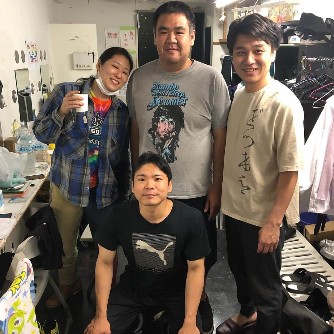 児玉智洋さんのインスタグラム写真 - (児玉智洋Instagram)「神保町花月公演『予言者たち』終わりました。見に来ていただいた皆様、ありがとうございました！本当、色々と勉強なりました。。そして、凄い楽しかったなぁ。。おやすみなさい！」6月23日 23時26分 - damadama456