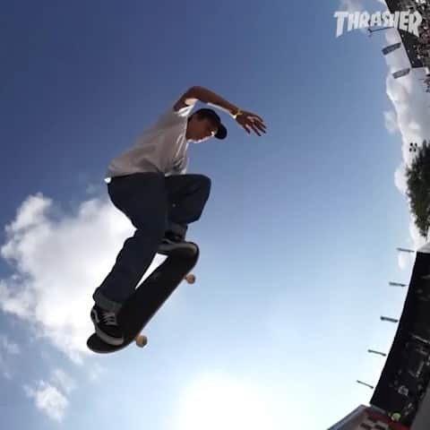スラッシャーのインスタグラム：「@luizfmariano_  mellow course preview for @vansparkseries filmed by @tweestopher, Webcast LIVE on Thrashermagazine.com」