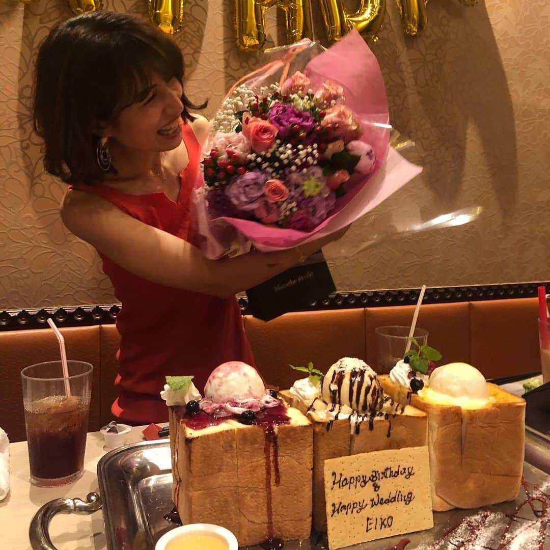 増山敬子さんのインスタグラム写真 - (増山敬子Instagram)「#happybirthday  えいこちゃん！ たーくさん、子供達と出掛けたり想い出いっぱい。 色んなことを教えてくれたり助けてくれて本当にありがとう！ そして第二の人生も沢山笑ってhappyでね！ これからもよろしくね！」6月24日 0時35分 - keikomasuyama