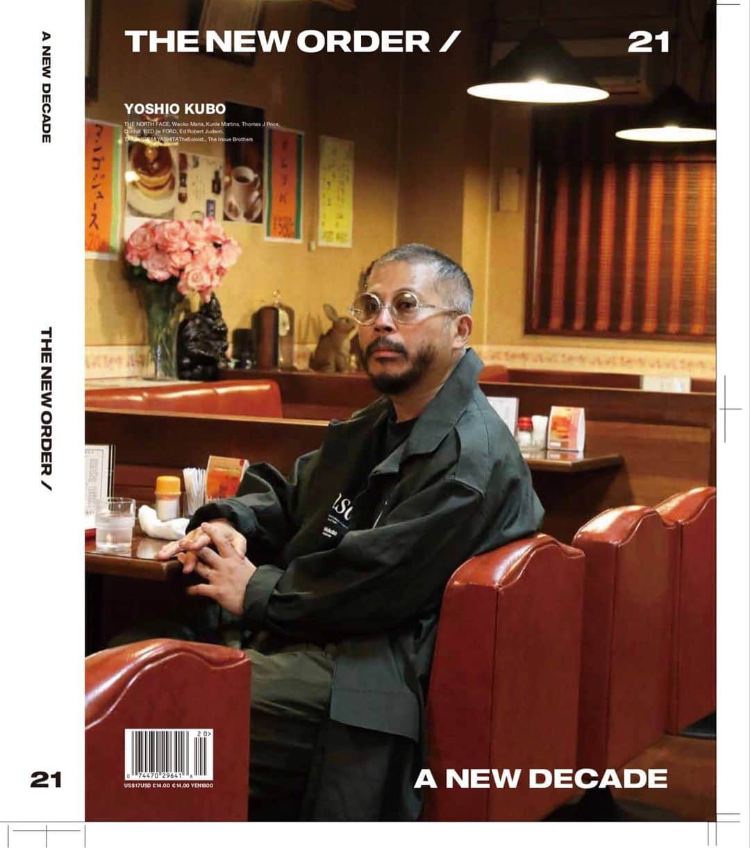 ヨシオクボさんのインスタグラム写真 - (ヨシオクボInstagram)「THE NEW ORDER magazine  Thank you @jamesoliver_tno  @thenewordermagazine  #newordermagazine  #yoshiokubo」6月24日 1時05分 - yoshiokubo