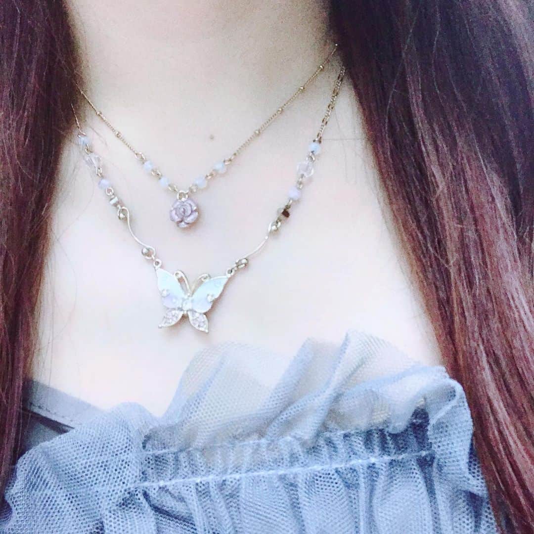 黒崎真音さんのインスタグラム写真 黒崎真音instagram Anna Suiのネックレスめちゃ可愛かった 黒崎真音 Accessory アクセサリー ネックレス Necklace Annasui アナスイ Annasuiネックレス 蝶々 Belovedone ビラブ ビラブリリイベ 6月24日 1時13分