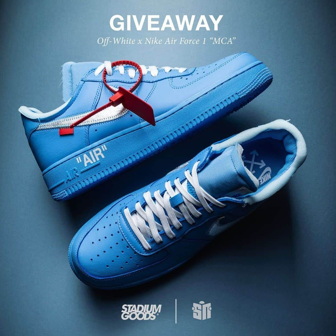 Sneaker Newsさんのインスタグラム写真 - (Sneaker NewsInstagram)「Congrats @thomasgomesfashion on winning this giveaway. . GIVEAWAY: We’ve teamed with @StadiumGoods to give away one pair of the Off-White x Nike Air Force 1 “MCA”. To enter, follow these instructions.  1. Follow @StadiumGoods & @SneakerNews 2. LIKE this photo 3. Comment with your size and tag 2 friends who should also enter.  Disclaimer: The winner will be announced on or after [July 5th], contacted via direct message and updated in this post. You must complete all steps noted in the giveaway to be included for participation.」6月24日 11時51分 - sneakernews