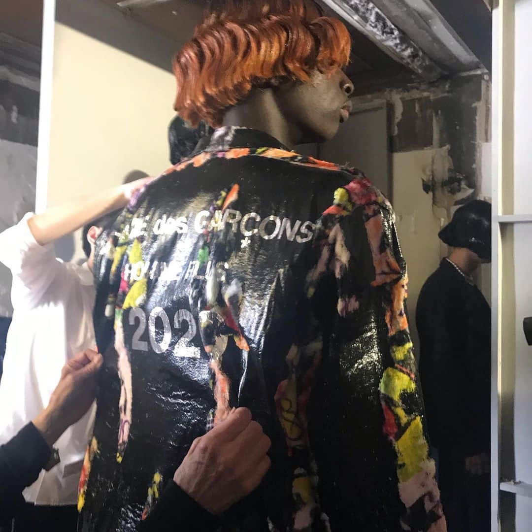 JULIEN D'YSさんのインスタグラム写真 - (JULIEN D'YSInstagram)「#ss2020 @commedesgarcons 🖤」6月24日 4時40分 - juliendys