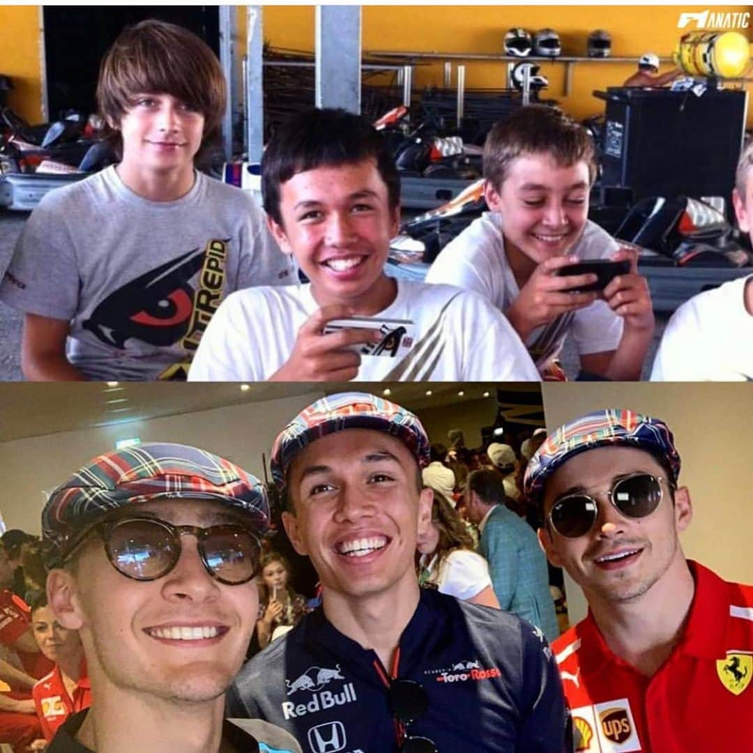 フェリペ・マッサさんのインスタグラム写真 - (フェリペ・マッサInstagram)「Amazing to see this picture! Great talented drivers! You all got still a-lot to show !! congratulations @georgerussell63 , @alex_albon and @charles_leclerc  incrível em  ver essa foto ! Esses merecem muito !!Parabéns 🤙🏼🤙🏼」6月24日 6時51分 - massafelipe