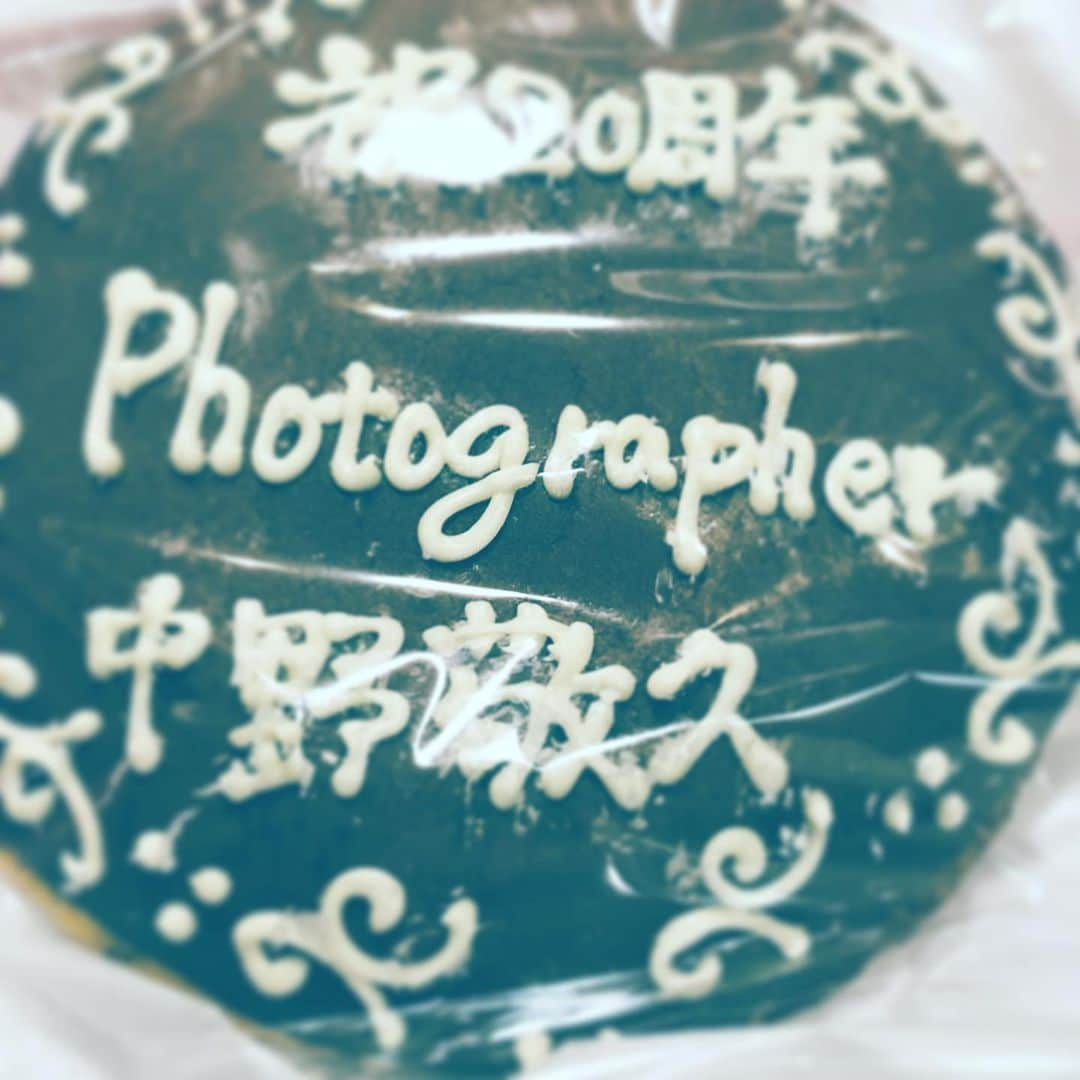 中野敬久さんのインスタグラム写真 - (中野敬久Instagram)「お祝いしてもらいました。#祝 #20周年 #中野敬久 #aniversary #20years #どら焼き」6月24日 12時47分 - hirohisanakano