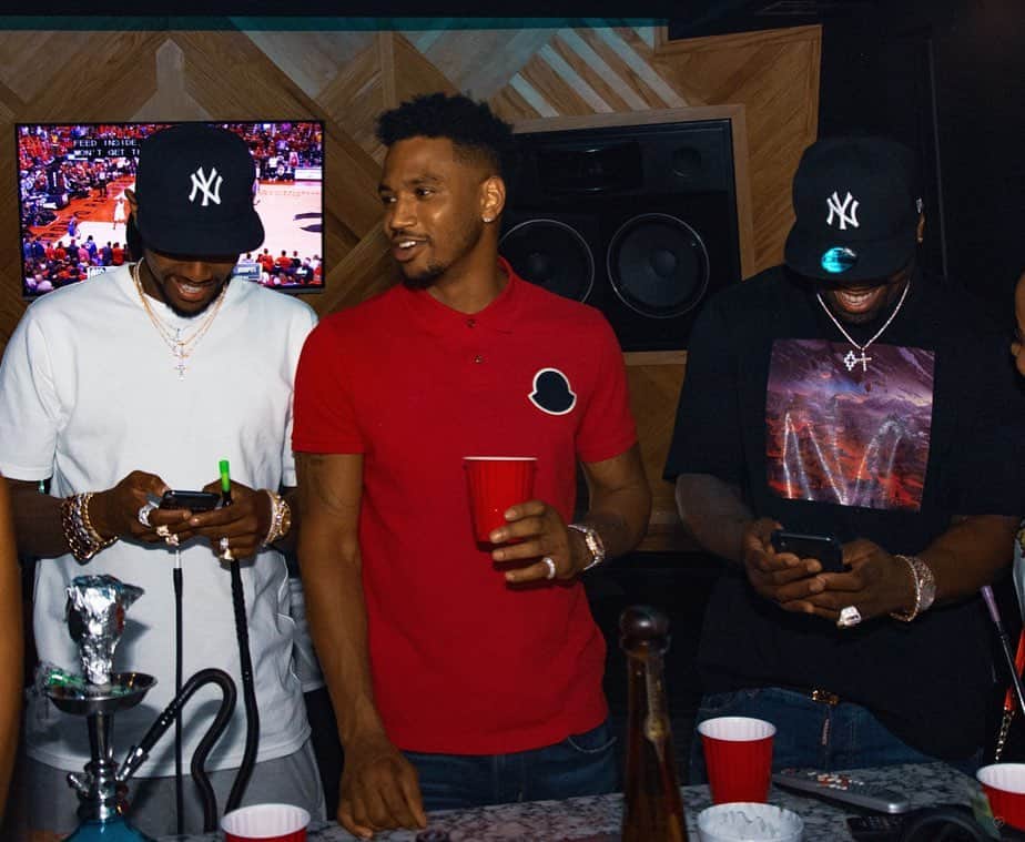 ファボラスさんのインスタグラム写真 - (ファボラスInstagram)「Then the Game Party turned into a Studio Session.. @treysongz @50cent [shot by @ox.ography]  #MeansStreetStudio  #Atlanta」6月24日 7時28分 - myfabolouslife