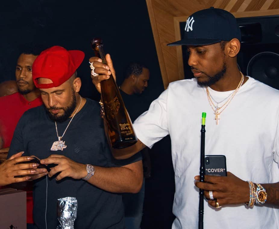 ファボラスさんのインスタグラム写真 - (ファボラスInstagram)「Then the Game Party turned into a Studio Session.. @treysongz @50cent [shot by @ox.ography]  #MeansStreetStudio  #Atlanta」6月24日 7時28分 - myfabolouslife