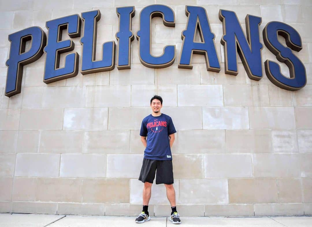 比江島慎さんのインスタグラム写真 - (比江島慎Instagram)「Thank you @pelicansnba for inviting me to the workout.  I had such a great experience.  #nba  #neworleans #pelicans  #neworleanspelicans  #ニューオーリンズ #ペリカンズ  #japan #日本 #usa #アメリカ」6月24日 9時02分 - mako6hieji