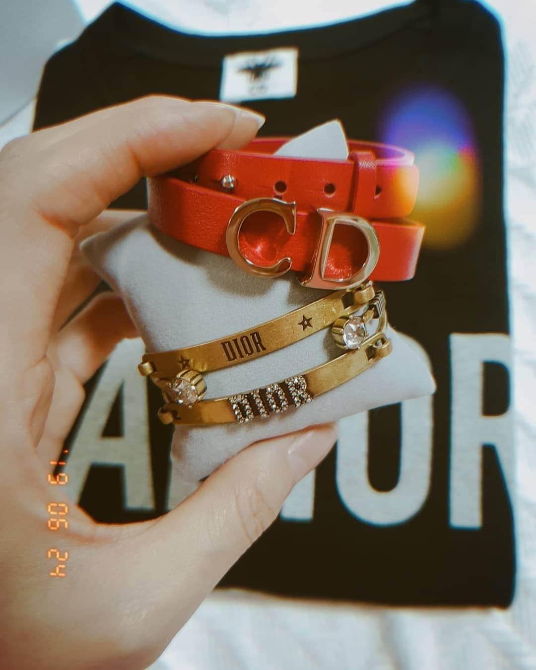 イ・ダヒさんのインスタグラム写真 - (イ・ダヒInstagram)「👄 #j'adior #dior」6月24日 9時37分 - dahee0315