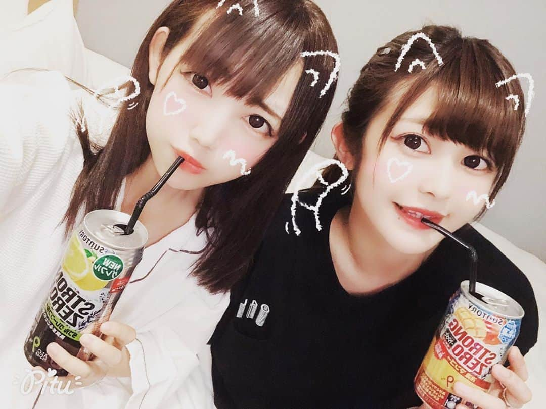 ちゃんもも◎さんのインスタグラム写真 - (ちゃんもも◎Instagram)「俺たちレベルになるともっぱら時短重視 余った時間で映画とかみてすぐ就寝だぜ🛌 #ストロングゼロ #ライフハック #女子力 #ストローングゼロ部」6月24日 11時00分 - xchanmomox