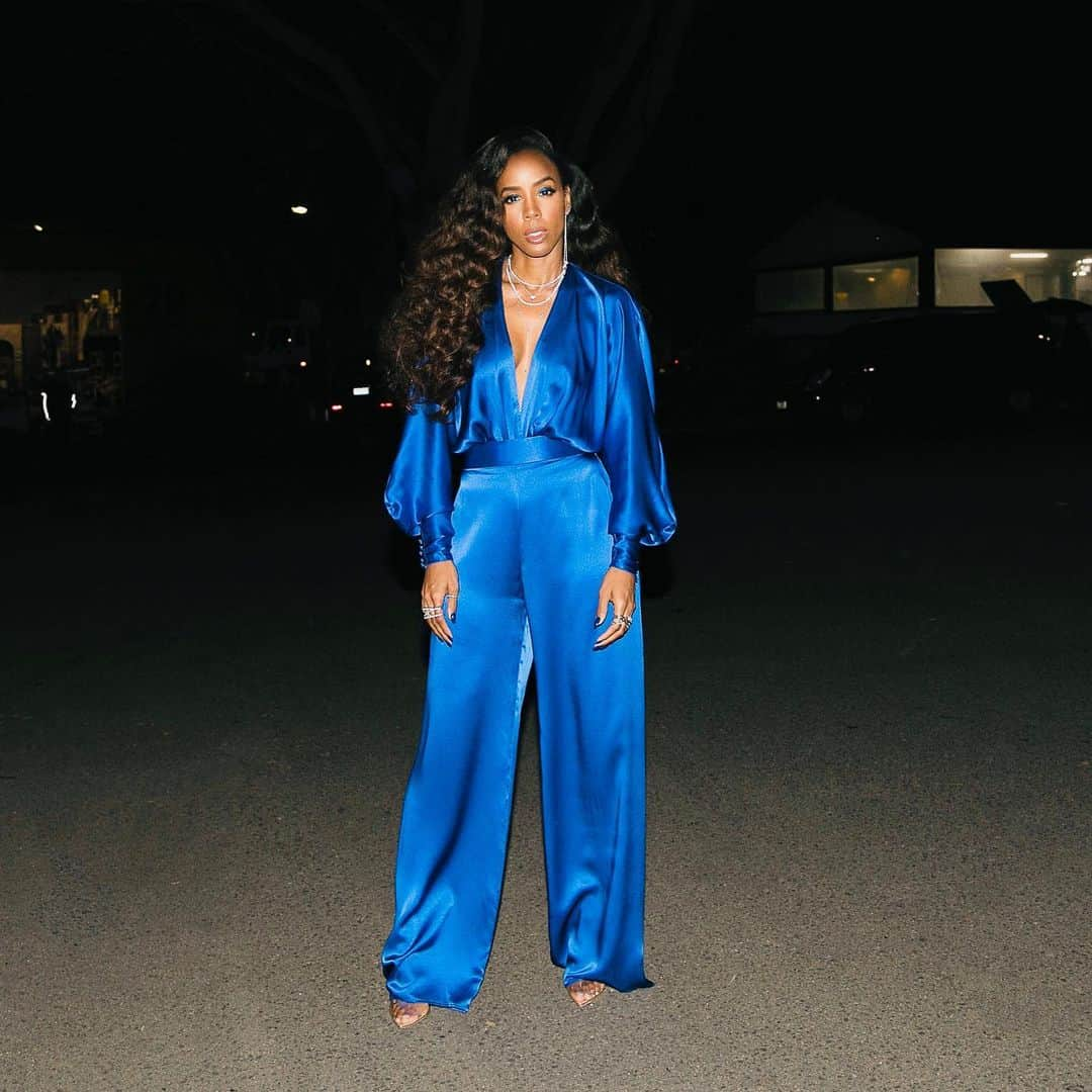 ケリー・ローランドさんのインスタグラム写真 - (ケリー・ローランドInstagram)「Blue Daze💙  @thevoiceau  #TeamKelly」6月24日 20時39分 - kellyrowland