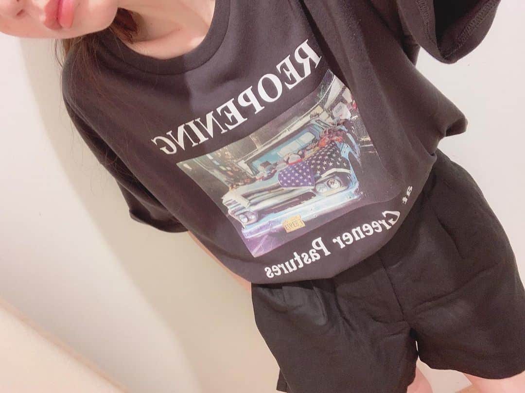 ungrid_minamiのインスタグラム：「. ブラックコーデ❤︎ @ungrid_official @ungrid_staffsnap #Ungrid#アミュプラザ博多」