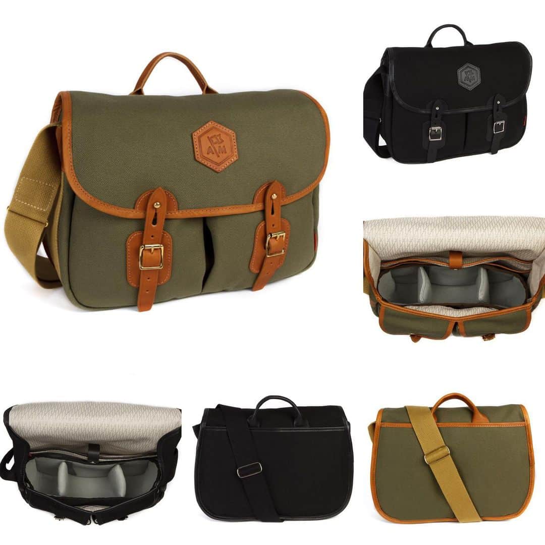 ジョンチャップマンのインスタグラム：「See the @adammarelli x @chapmanbags #camerabag review on @permanentstylelondon #madeinengland #handcrafted #camera #photography #bags #leica」