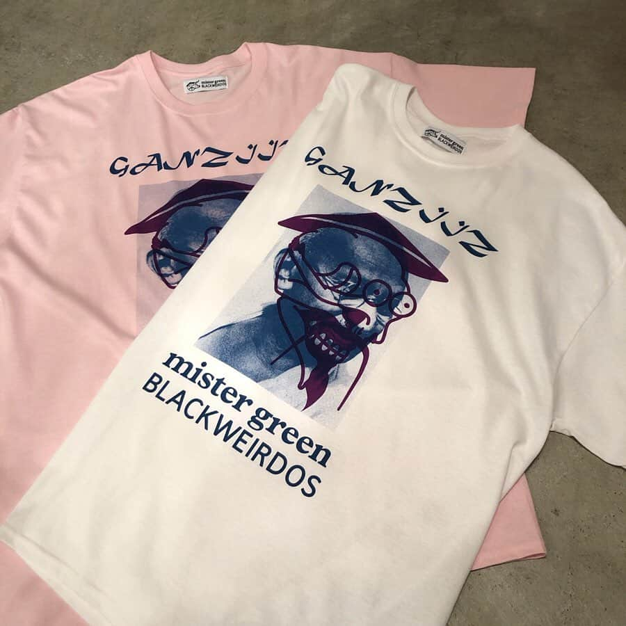 birthdeathさんのインスタグラム写真 - (birthdeathInstagram)「★New Arrivals★  Blackweirdosより19SPOT「Mister Green & Ganziiz & BlackWeirdos」コラボアイテムが入荷しております！ "Ganziiz" L/S Tee Yellow / Sky size L,XL "Ganziiz" S/S  Tee Pink/ White size XL ✔️上記2アイテムは本日20:00にオンラインストアにアップ致します。  是非、店頭でもご覧下さい！  #birthdeath #brandnew #blackweirdos  #mistergreen #fashion #tokyo #shibuya」6月24日 14時28分 - birthdeath_tokyo