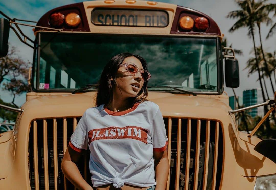 ILAのインスタグラム：「New arrival Ringers tee out now online 💥🌺 . Photo by 📷 @p.l.w.studios @hiroyabrian」
