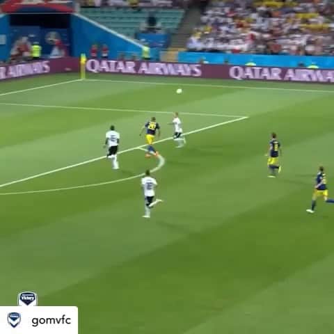 オラ・トイヴォネンのインスタグラム：「Posted @withrepost • @gomvfc #onthisday last year, @olatoivonen20 did this against the reigning World Champions #mvfc #ourvictory」
