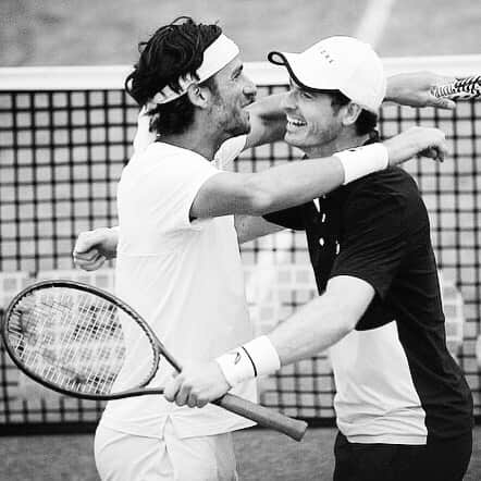 ATP World Tourさんのインスタグラム写真 - (ATP World TourInstagram)「What a weekend! One emoji to sum up this moment......👇 #Lopez #Murray #Doubles #Queenstennis #ATPTour #Instasport」6月24日 16時30分 - atptour