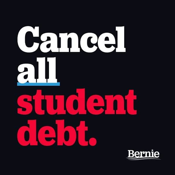 バーニー・サンダースさんのインスタグラム写真 - (バーニー・サンダースInstagram)「If we could bailout the crooks on Wall Street, we can free generations of Americans from the outrageous burden of student loans by canceling all existing student debt. If you’re in, go to the link in bio to support our campaign to #CancelStudentDebt.」6月24日 22時09分 - berniesanders