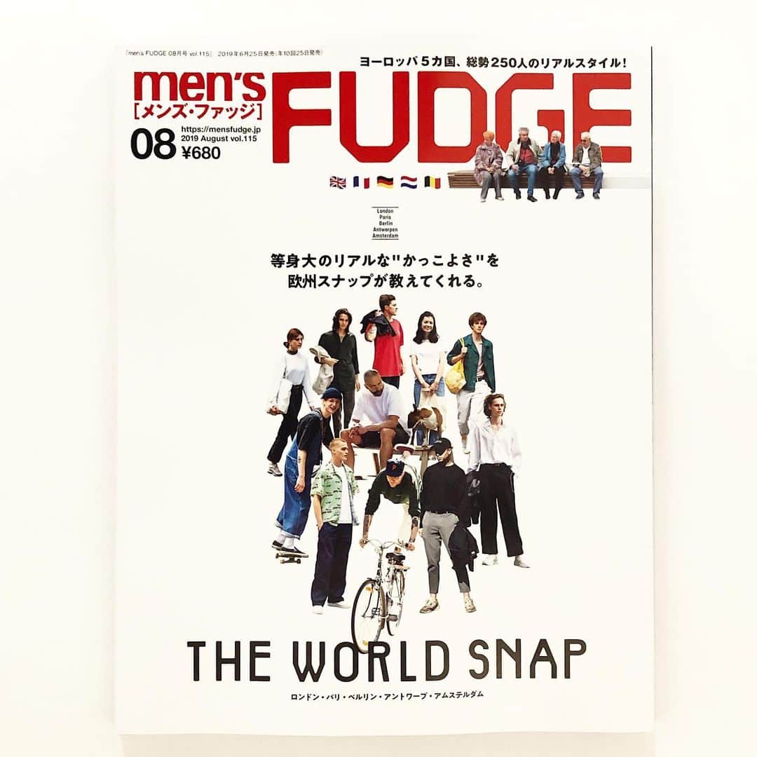 men'sFUDGE のインスタグラム