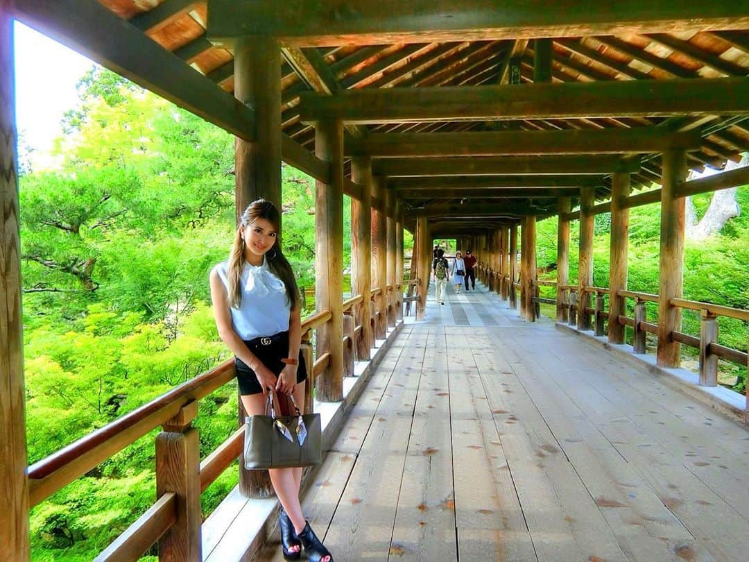鈴木まりなのインスタグラム：「   東福寺の通天橋❤️❤️    #東福寺 #京都」