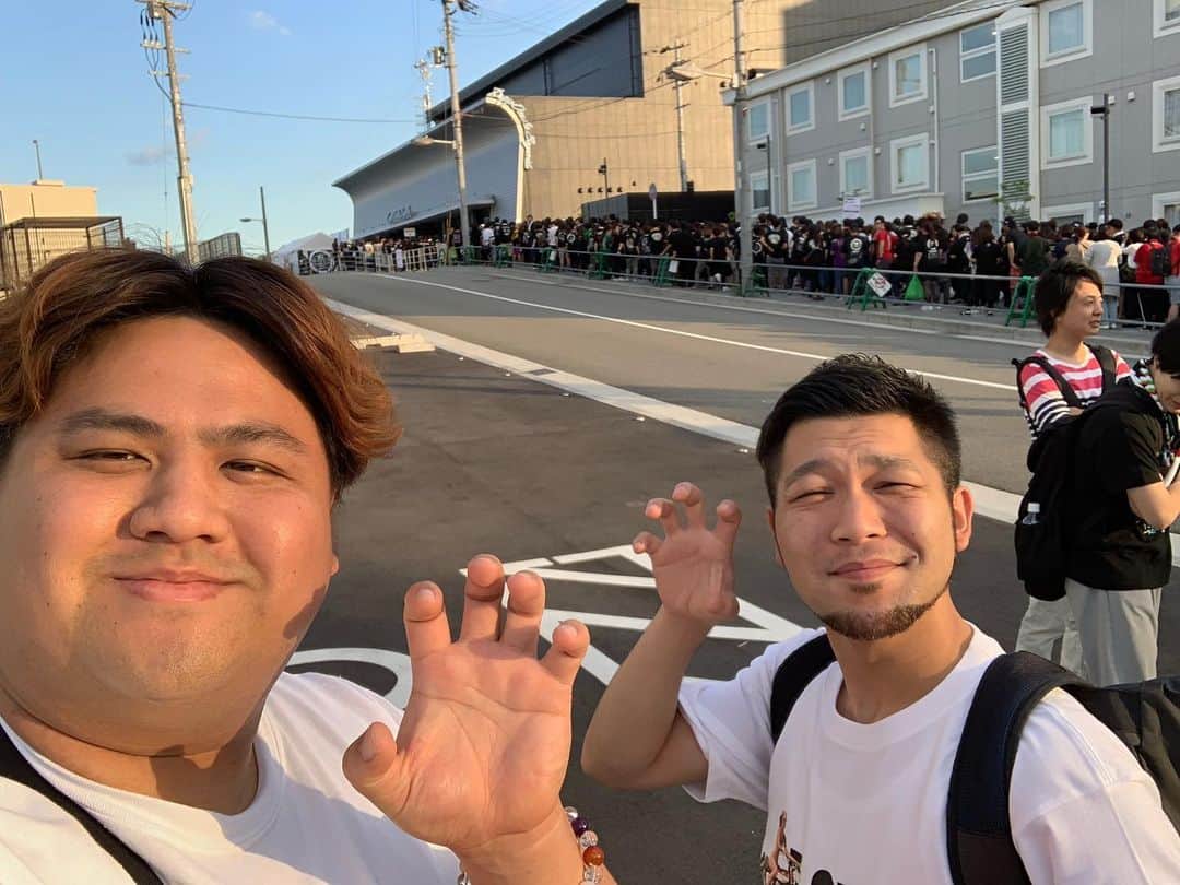 池田真一のインスタグラム：「オオカミ見に来たよー！」