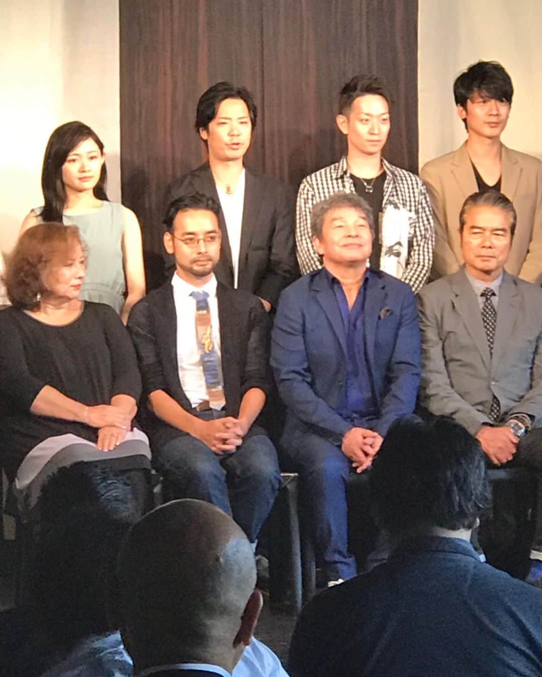 キャシー中島さんのインスタグラム写真 - (キャシー中島Instagram)「* 今日は7月の俳優座の舞台 の記者発表がありました。 出演者も集まりましたよ😙 明日、いろんな芸能ニュースで取り上げてくれたら嬉しいですね。」6月24日 18時18分 - official_kathynakajima