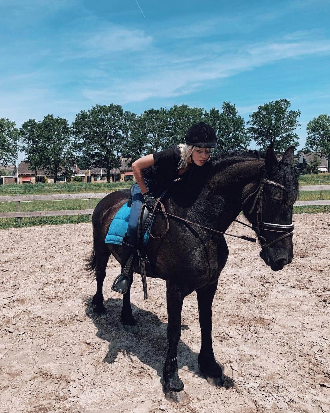 マリヤン・ジョンクマンのインスタグラム：「Carreer switch bye 🐎🐎🐎🐎」