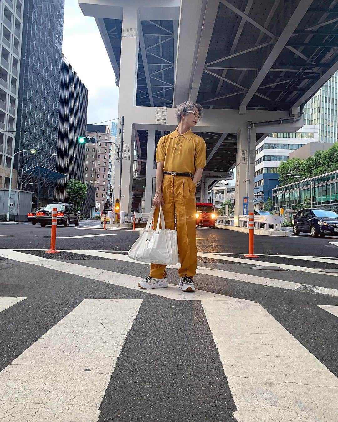 志村禎雄さんのインスタグラム写真 - (志村禎雄Instagram)「. . . To day's #coordinate  YELLOW BOY 🤜⋆͛🤛 #옷스타그램」6月24日 19時07分 - s.dao_