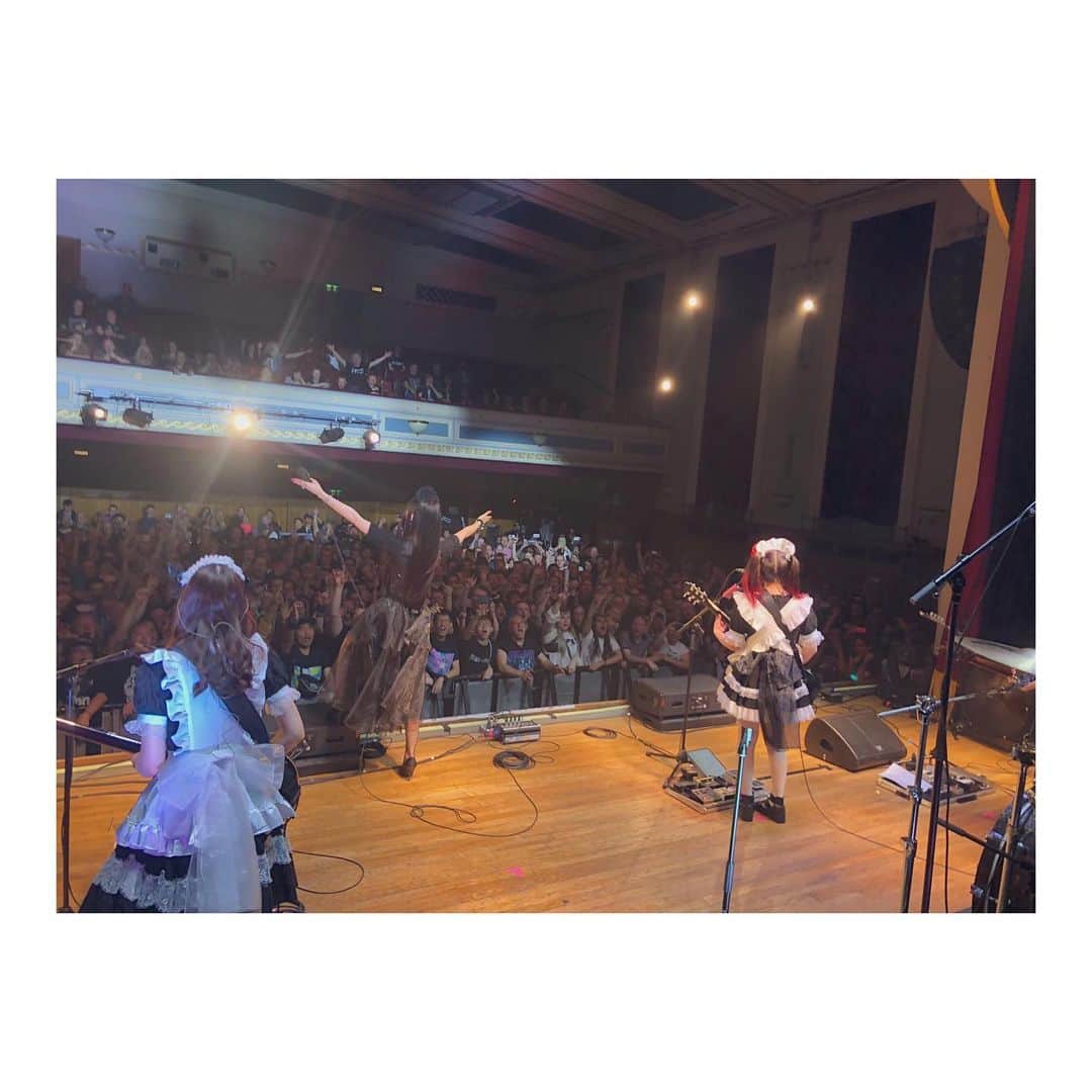 廣瀬茜さんのインスタグラム写真 - (廣瀬茜Instagram)「【WORLD TOUR🌏】 BAND-MAID WORLD DOMINATION TOUR 2019【激動】~gekidou~ June 22th (Sat.) @ London, Islington Assembly Hall🇬🇧 . I really had a great time!!! I hope to see you soon🌈 . #bandmaid #worldtour #gekidou」6月24日 19時01分 - akane_bandmaid