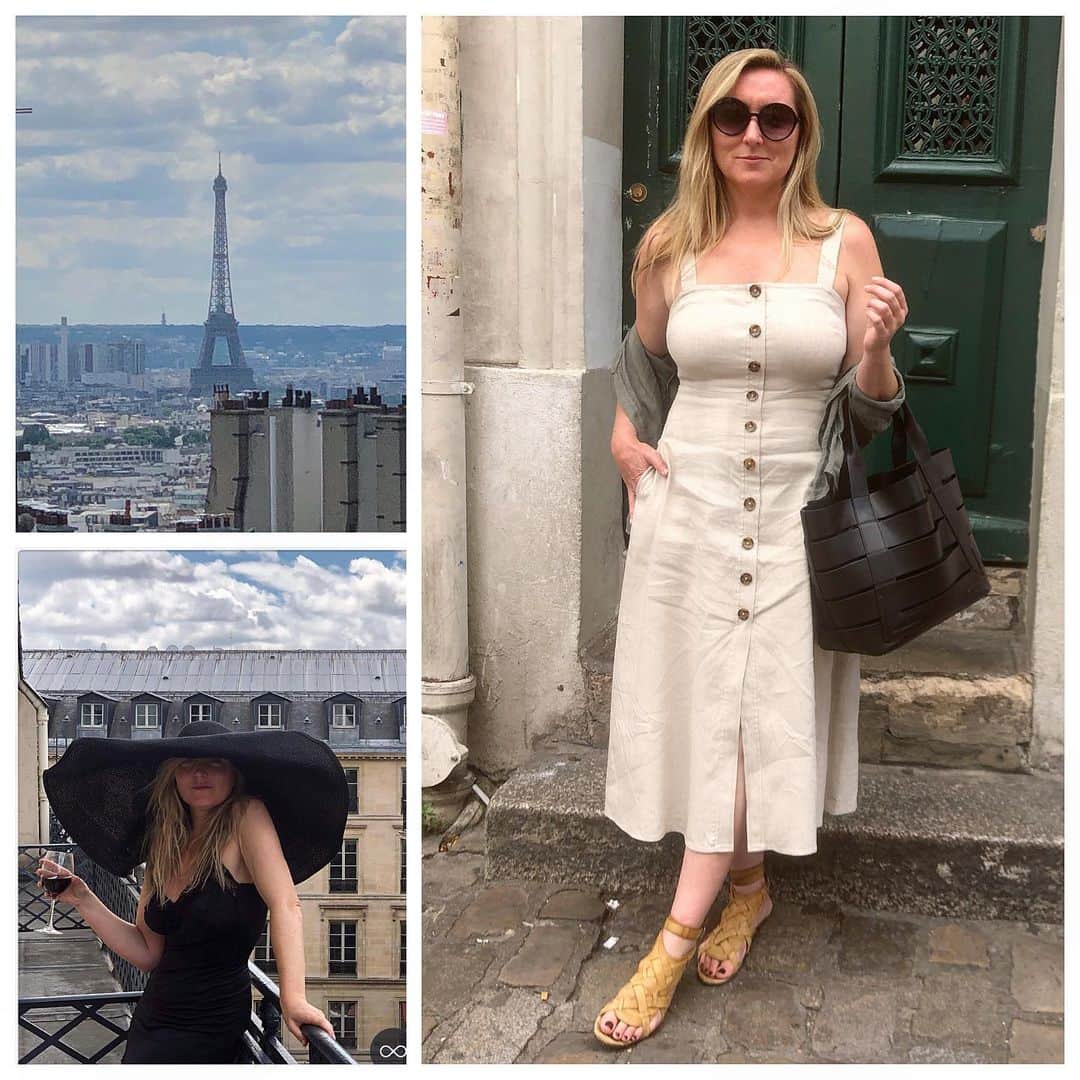 JO BAKERのインスタグラム：「MOI... #jobakermakeupartist  Til next time... Paris #🇫🇷 #🍷」