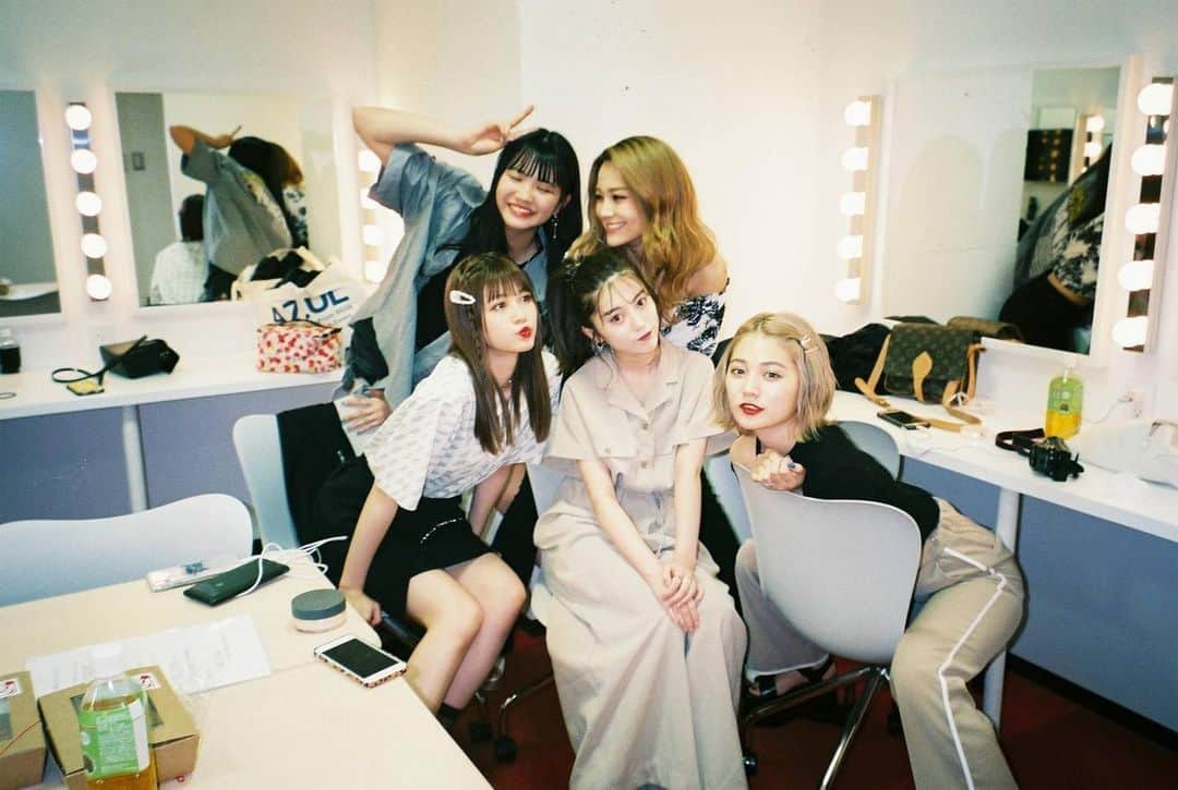 浪花ほのかのインスタグラム：「、 、 、  ポプ戦〜めんばあ」