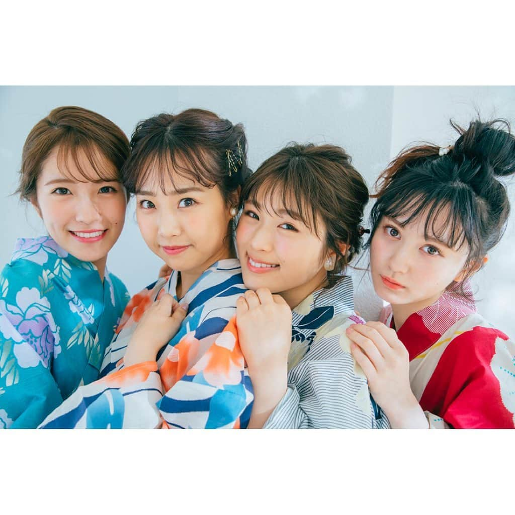 Rayさんのインスタグラム写真 - (RayInstagram)「発売中のRay8月号のヘアアレンジ企画では、スペシャルゲストとして、﻿ ﻿ ﻿#nmb48 から  #加藤夕夏 ちゃん #渋谷凪咲 ちゃん #小嶋花梨 ちゃん#山本望叶 ちゃん ﻿ ﻿ が登場してくれました！﻿ ﻿ ﻿ #浴衣ヘアアレンジ  #水着ヘアアレンジ #アウトドアヘア など紹介してくれています！ ﻿ ﻿ 是非チェックしてみてください！﻿ ﻿ ﻿#ray #raymagazine #ray8月号 #ヘアアレンジ #ヘアアレンジ簡単」6月24日 20時26分 - ray.magazine