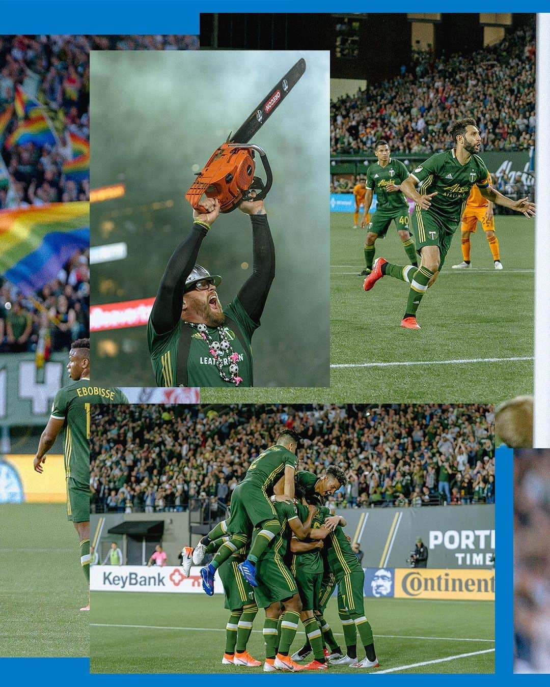 Major League Soccerさんのインスタグラム写真 - (Major League SoccerInstagram)「#SoccerForAll x @timbersfc ❤️」6月25日 5時48分 - mls