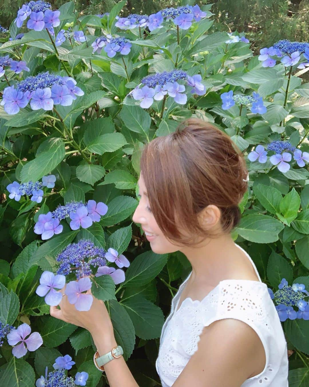 宮田綾子さんのインスタグラム写真 - (宮田綾子Instagram)「ハイヒールLOVERS Ayako⁑  紫陽花が綺麗💠💠💠 見れて良かったー  全身コーデはのちほど  ___________________★ ___________________﻿﻿﻿﻿ 7/7(日)インスタセミナー 男女 6/28締切  詳細は @ayako__miyata プロフィールURL よりご覧ください﻿﻿﻿﻿ ___________________★ __________________  #ハイヒールLOVERS #宮田綾子 #あじさい #紫陽花 #アジサイ #ガクアジサイ #北の丸公園 #千鳥ヶ淵 #九段下 #hydrangea #hydrangeas #flowers #ダレカニミセタイハナ #公園 #tokyo #tokyolife #japan #梅雨 #梅雨の花 #梅雨の晴れ間」6月25日 7時05分 - ayako__miyata