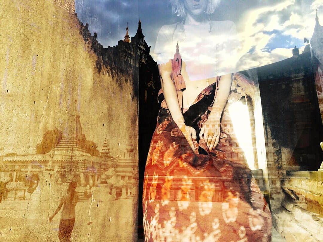 ジェナ・マローンさんのインスタグラム写真 - (ジェナ・マローンInstagram)「Speed dating destiny and landing on the absurdly divine.  Myanmar on a hot day. And the prayers it made of my body.」6月25日 7時06分 - jenamalone