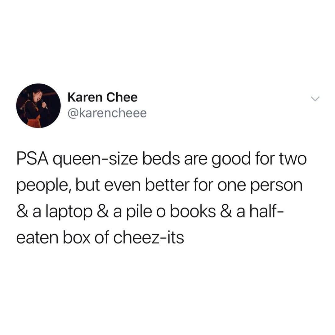 BuzzFeedさんのインスタグラム写真 - (BuzzFeedInstagram)「imagine how many cheez-its you could fit on a king sized bed (via: @karencheee)」6月24日 23時03分 - buzzfeed
