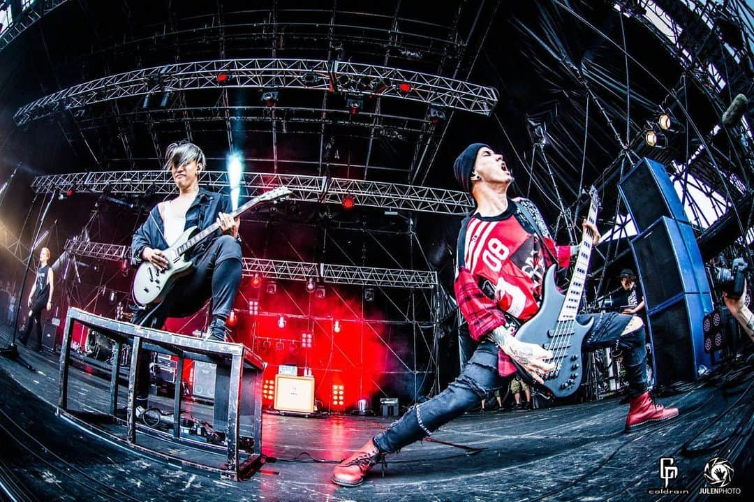 coldrainさんのインスタグラム写真 - (coldrainInstagram)「#dpf2019 Photos by @julenphoto」6月24日 23時51分 - coldrain_official